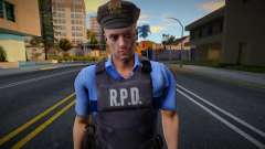 RPD Officers Skin - Resident Evil Remake v26 for GTA San Andreas