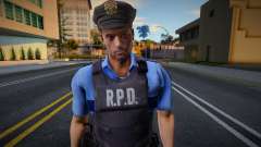 RPD Officers Skin - Resident Evil Remake v27 for GTA San Andreas