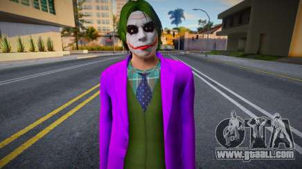 Joker Heath Ledger HD - (Batman: The Dark Knight for GTA San Andreas