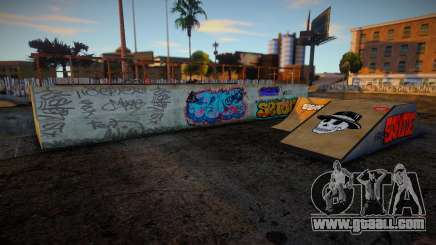 Skate Park Remastered (Iron Version) for GTA San Andreas
