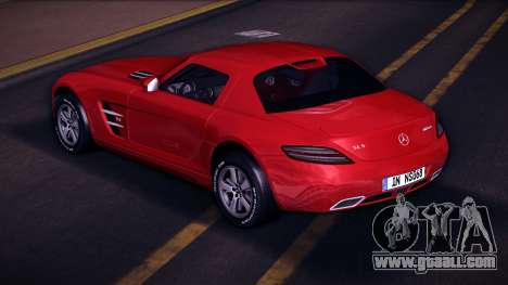 Mercedes-Benz SLS (AMG) Christmas Edition for GTA Vice City