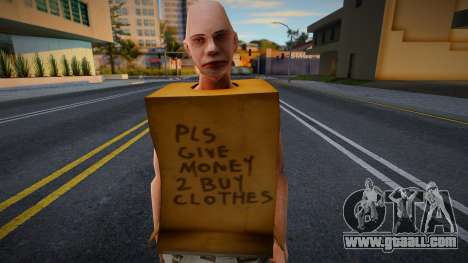 Homeless for GTA San Andreas