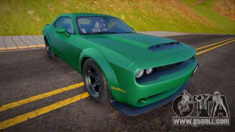 Dodge Challenger SRT Demon (Define Gaming) for GTA San Andreas