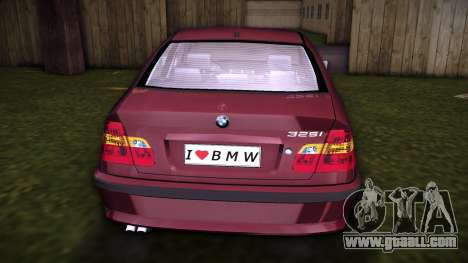 BMW 325i for GTA Vice City