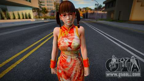 Dead Or Alive 5 - Leifang (Costume 1) v8 for GTA San Andreas