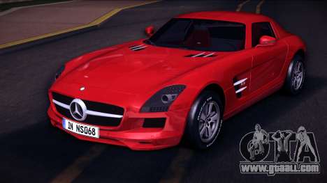 Mercedes-Benz SLS (AMG) Christmas Edition for GTA Vice City