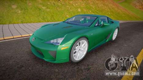 Lexus LFA (RUS Plate) for GTA San Andreas
