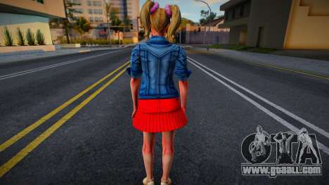 Juliet Starling from Lollipop Chainsaw v10 for GTA San Andreas