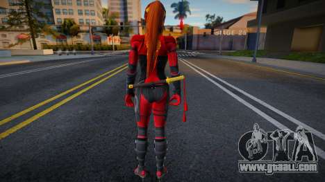 Dead Or Alive 5 - Kasumi (Costume 2) v3 for GTA San Andreas