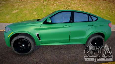 BMW X6M F86 (Hucci Modelling) for GTA San Andreas