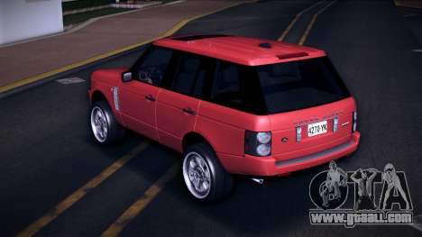 Range Rover Supercharged 2008 (TW Plate) for GTA Vice City