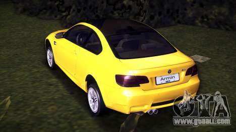 BMW M3 (E92) for GTA Vice City