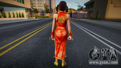 Dead Or Alive 5 - Leifang (Costume 1) v8 for GTA San Andreas