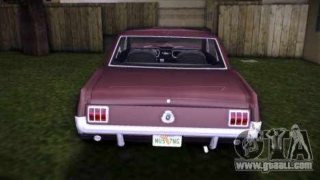 1965 Ford Mustang for GTA Vice City