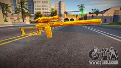 Sniper gold for GTA San Andreas