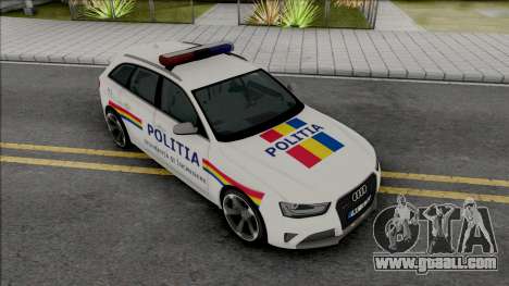 Audi RS4 Politia for GTA San Andreas