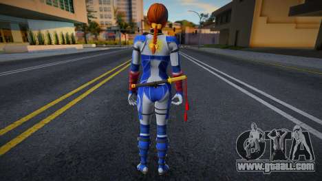 Dead Or Alive 5 - Kasumi (Costume 3) v10 for GTA San Andreas