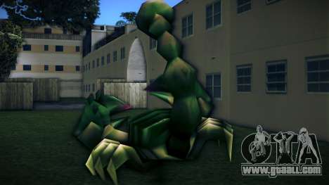 Green Scorpion Bike for GTA Vice City