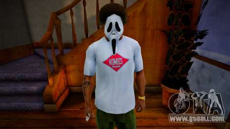 Scream Mask For CJ for GTA San Andreas