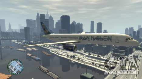 Boeing 757-200 Iron Maiden for GTA 4