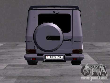 Mercedes Benz G65 AMG BRABUS Face (W463) V2 for GTA San Andreas