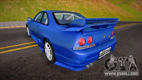 Nissan Skyline GT-R R33 (R PROJECT) for GTA San Andreas