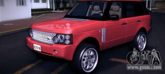 Range Rover Supercharged 2008 (TW Plate) for GTA Vice City