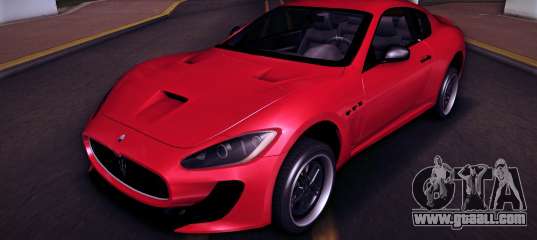 Maserati GranTurismo MC 2010 for GTA Vice City