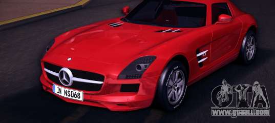 Mercedes-Benz SLS (AMG) Christmas Edition for GTA Vice City