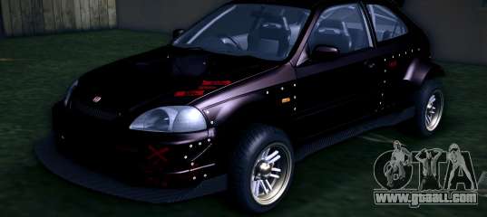 Honda Civic Type R 1997 v3 for GTA Vice City