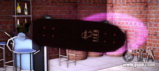 Skateboard Bat Weapon for GTA Vice City