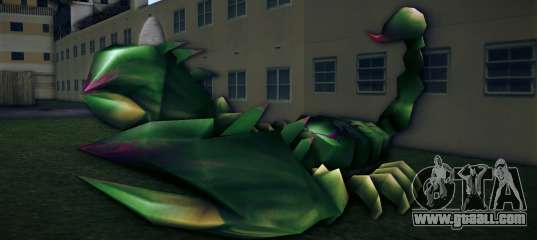 Green Scorpion Bike for GTA Vice City