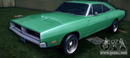 Dodge Charger RT 69 Stock for GTA Vice City