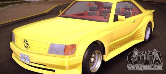 Mercedes-Benz 500SEC (C126) Koenig-Specials 1989 for GTA Vice City