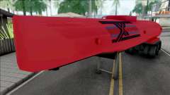 Red Petrol Tanker Trailer for GTA San Andreas
