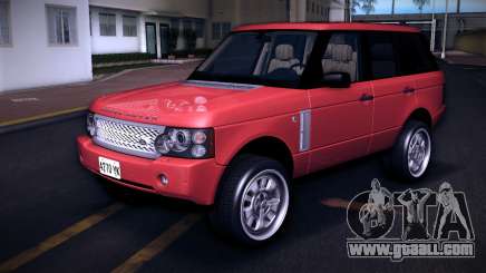 Range Rover Supercharged 2008 (TW Plate) for GTA Vice City