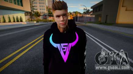 Justin Bieber v2 for GTA San Andreas