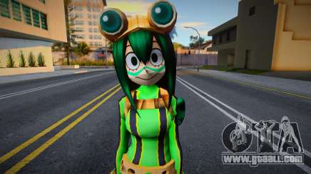 Boku No Hero Academia - Asui Tsuyu (Hero) for GTA San Andreas