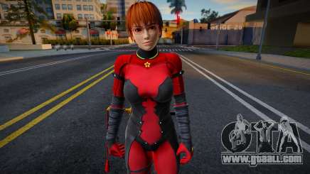 Dead Or Alive 5 - Kasumi (Costume 2) v10 for GTA San Andreas