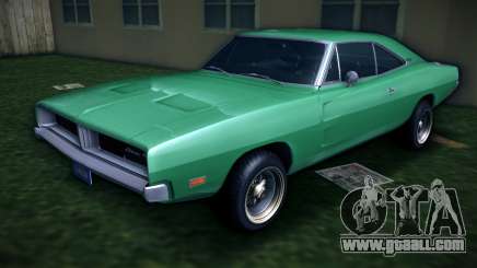 Dodge Charger RT 69 Stock for GTA Vice City