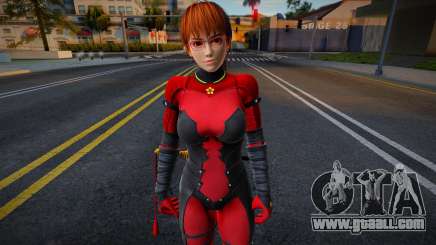 Dead Or Alive 5 - Kasumi (Costume 2) v6 for GTA San Andreas