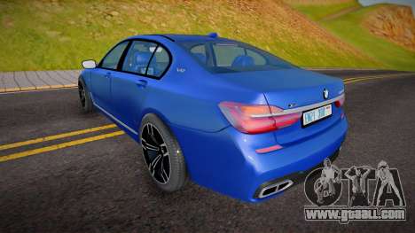 BMW M760Li XDrive G12 (JST Project) for GTA San Andreas