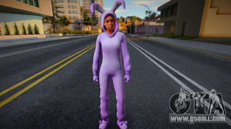 Girl in bunny outfit for GTA San Andreas