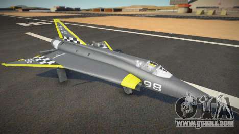 J35D Draken (Yellow Apollo Fighter) for GTA San Andreas