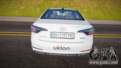 Hyundai Sonata 2015 Uklon Taxi for GTA San Andreas