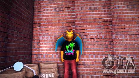 Charizard Player Model for GTA Vice City