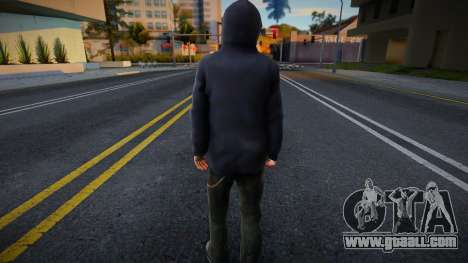 A young guy in a hoodie for GTA San Andreas