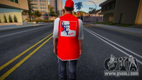 KFC Employee for GTA San Andreas