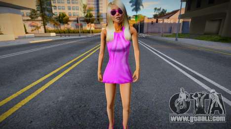 Girl in dress 3 for GTA San Andreas