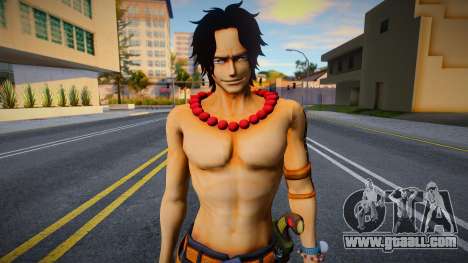 Portgas D. Ace From One Piece Pirate Warrior 3 for GTA San Andreas